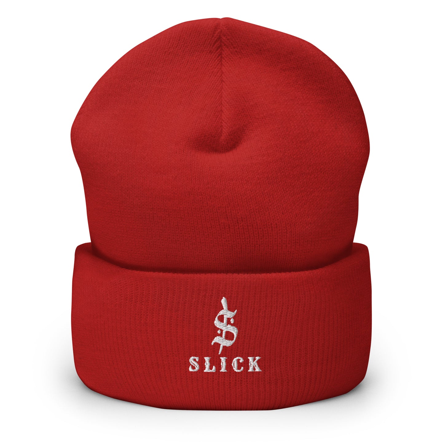 slick beanie red
