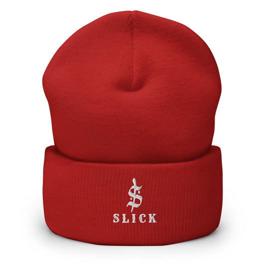 slick beanie red