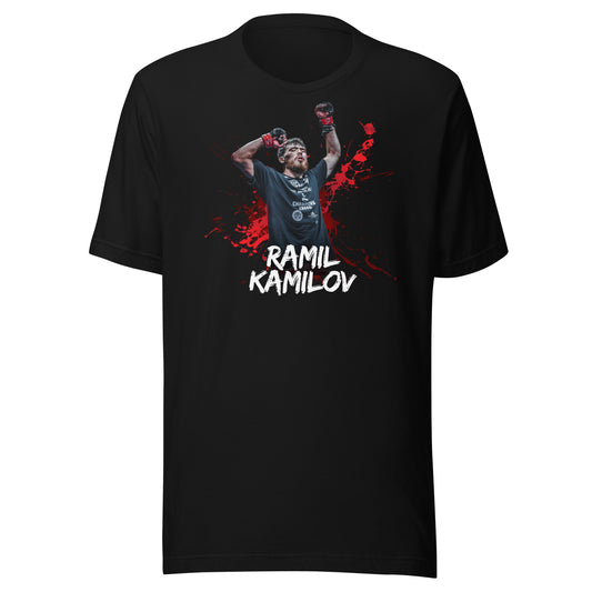 Ramil Kamilov black t-shirt